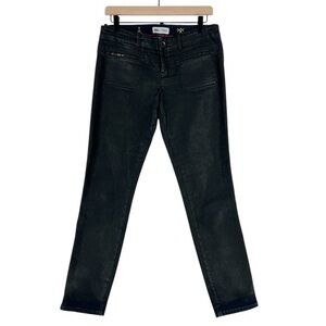 Diesel x‎ Edun Stretch Cotton Coated Denim Slim Tapered Leg Jean